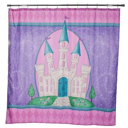 BORDERS UNLIMITED Borders Unlimited 70017 Princess Camryn Shower Curtain 70017